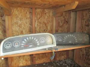 Chevrolet Instrument Cluster Dash Panel - 0-100 MPH Speedometer, Temp, Generator, Oil Pressure, Gas Gauge