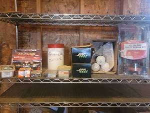 Atlas Easy Install Keyed Entry Door Lockset, Grip Fast Boxes, Paslode Nails, Universal Toilet Repair Kit