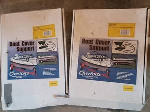 Overtons Boat Cover Support System - Extends Cover Life, Keeps Water Off, Fits Boats Up To 22 Ft