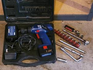 Bench 38 in. DrillDriver 7.2V - Case, Charger & Accessories