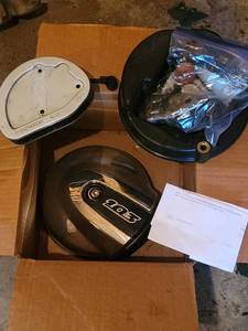 Harley-Davidson Round 103 High-Output Air Cleaner Cover & Plate (2014-2016) OEM
