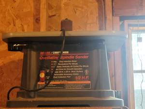 Sears  Craftsman Oscillating Spindle Sander - 12 HP, 20-In. x 20-In. Work Surface