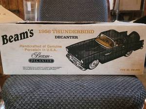 Beams 1956 Thunderbird Decanter - Porcelain Collectible, 750 ml HW-095