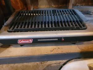 Coleman Portable Gas Grill - BlackGray with Slotted Grate