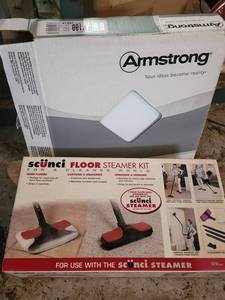 Scnci Floor Steamer Kit - 7-Piece FloorWall Cleaning Set for Hard Floors