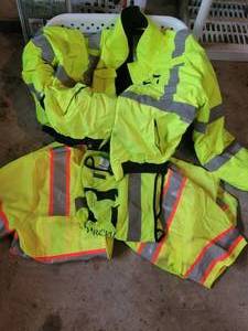 GAME Workwear ANSI Class 3 High-Visibility Jackets Size 2X (Lot of 3)