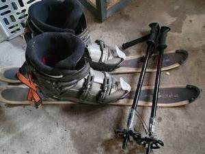 Snowblade Skiboards with Nordica Boots & Yukon Charlies Poles