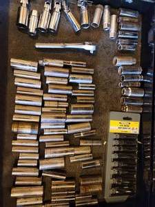 Craftsman 38 in Drive 8-Pc Metric Deep Socket Set