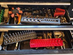 Hansen Socket Tray 14 Drive - Metric Sockets & Mixed Hand Tools