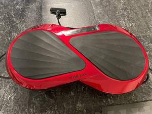 PAOLFOX Red Mini Elliptical Pedal Exercise Machine With Remote