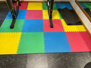 Interlocking Foam Floor Mats - Rainbow Tiles