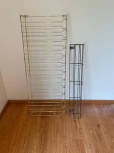 Metal Wire Shoe Rack and Bar Ware rack for glasses