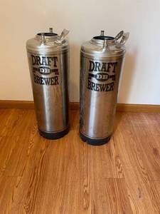 Stainless Steel Draft Beer Kegs - 2-Pack