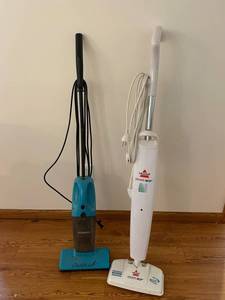 Bissell Steam Mop & Eureka Quick-Up Vacuum