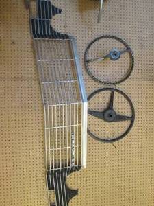 Impala SS grille and steering wheels