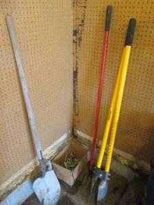 Lot of yard tools