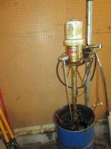 Graco pneumatic grease pump