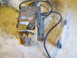 Compact high speed drill sharpener