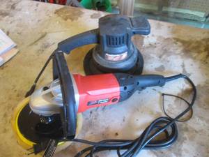 2 Electric buffers  polishers
