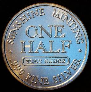 12 oz .999 Sunshine Minting Round