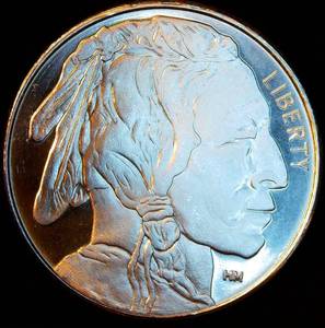 1oz .999 Silver Buffalo Round
