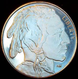 1oz .999 Silver Buffalo Round