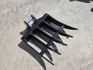 Mini Excavator Root Rake 16