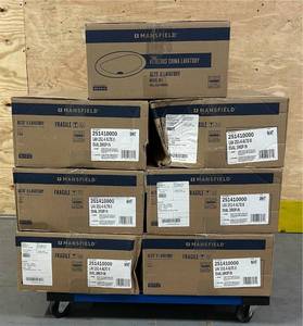 Mansfield ALTO II Lavatory Model 251 lot of 7