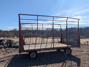 H&S Manufacturing Co. Hay Wagon