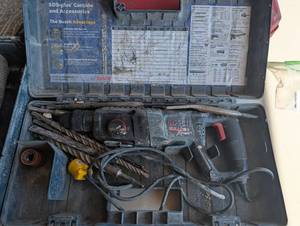 Bosch Bulldog Xtreme SDS-Plus Rotary Hammer Drill Kit with Bits & Case