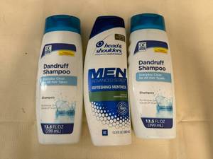 3 Bottles of Dandruff Shampoo