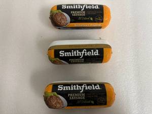 L. 3x Smithfield Premium Pork Sausage