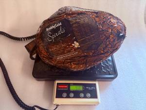 9.8lbs Spiral Slice Smoked Ham-Pecan Praline Glaze