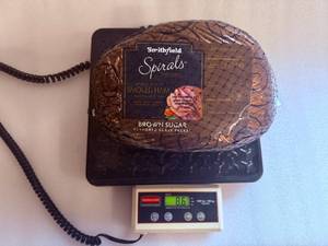 8.6lbs Spiral Sliced Smoke Ham-Brown Sugar Glaze