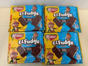 4x Keeble E.L Fudge Elfwich-Choco Vanilla