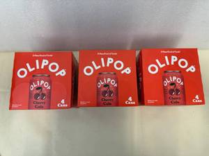 3x 4pk Olipop-Cherry Cola