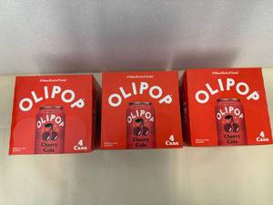 3x 4pk Olipop-Cherry Cola