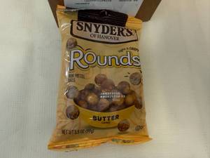 8x 3.5oz Snyders Rounds-Mini Pretzel Balls
