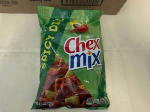 6x 4.5oz Chex Mix-Spicy Dill