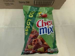 6x 4.5oz Chex Mix-Spicy Dill