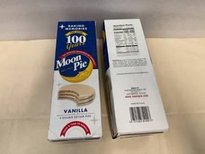 2x 9ct Vanilla Moon Pies