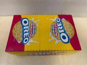 8x King Size Golden Double Stuffed Oreos