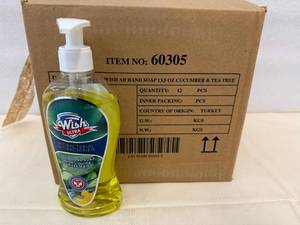 12x 13.5oz Wish Ultra Hand Soap-Cucumber & Tea Tree