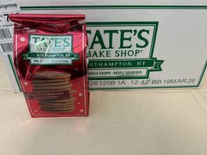 4x Tates Bake Shop Ginger Snaps
