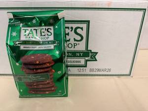 4x Tates Bake Shop Chocolate Toffee Cookies