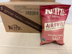 6x 1.7oz Kettle Chips Air Fried-Himalayan Salt