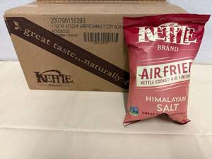 6x 1.7oz Kettle Chips Air Fried-Himalayan Salt