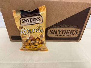 8x 3.5oz Snyders Rounds-Mini Pretzel Balls