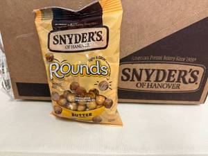 8x 3.5oz Snyders Rounds-Mini Pretzel Balls