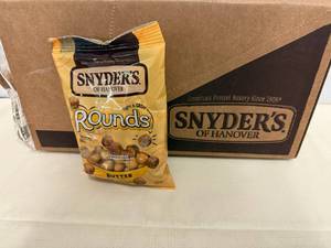 8x 3.5oz Snyders Rounds-Mini Pretzel Balls